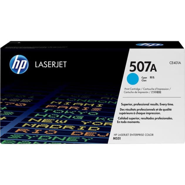 Toner cyan 507A (CE401A) – Bild 1