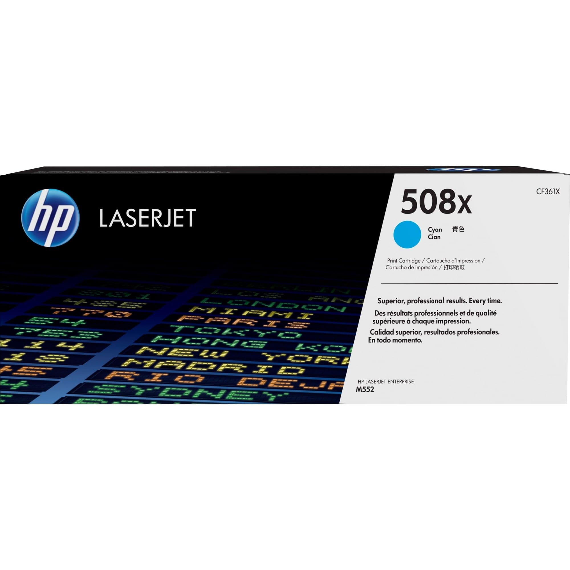 Toner cyan 508X (CF361X) – Bild 1