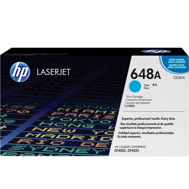 Toner cyan 648A (CE261A) – Bild 1