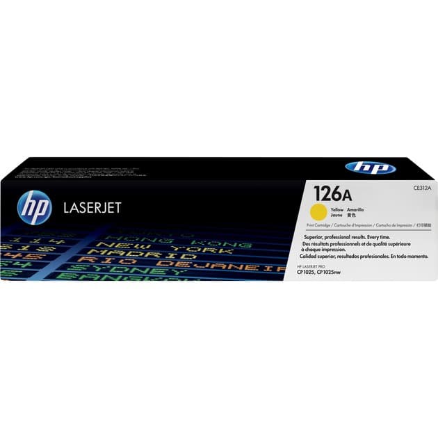 Toner gelb 126A (CE312A) – Bild 1