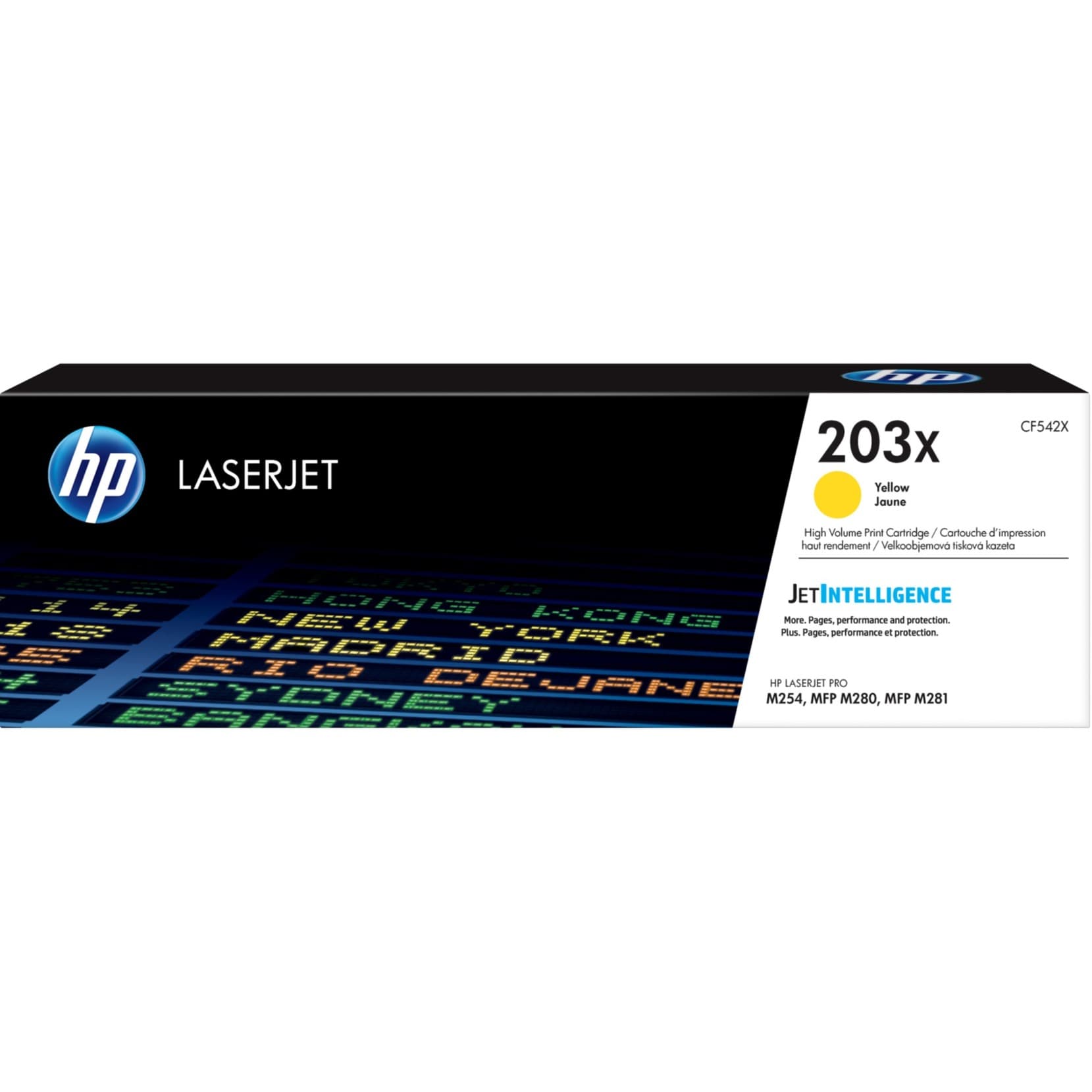 Toner gelb 203X (CF542X) – Bild 1