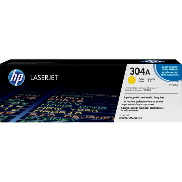 Toner gelb 304A (CC532A) – Bild 1