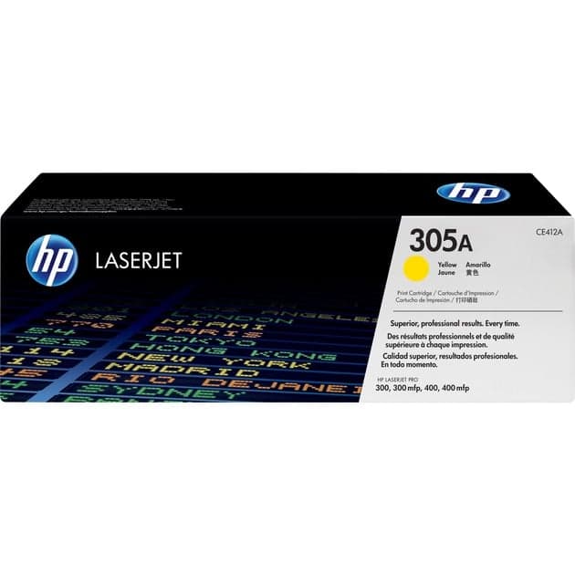 Toner gelb 305A (CE412A) – Bild 1