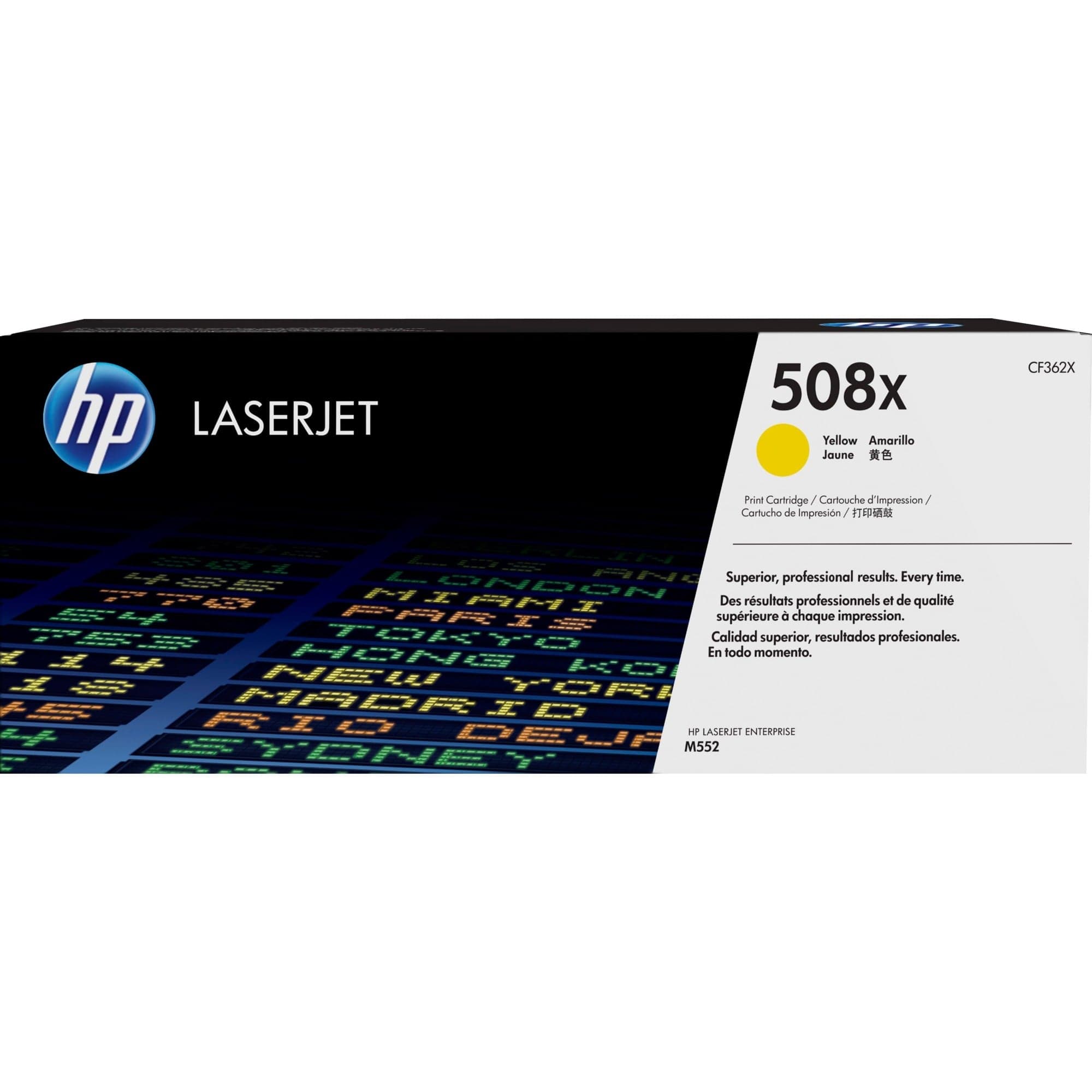 Toner gelb 508X (CF362X) – Bild 1