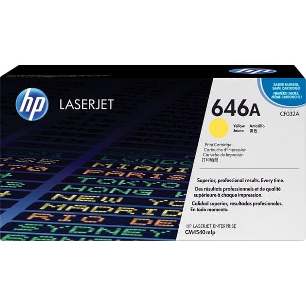 Toner gelb 646A (CF032A) – Bild 1