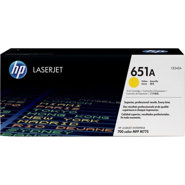 Toner gelb 651A (CE342A) – Bild 1