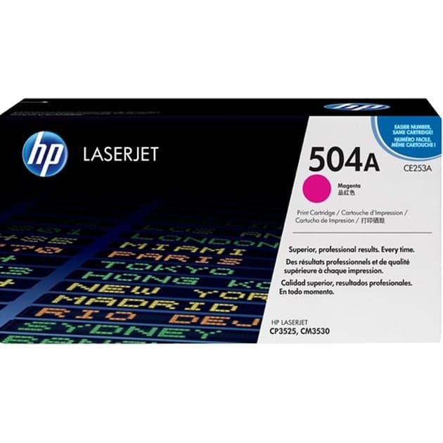 Toner magenta 504A (CE253A) – Bild 1