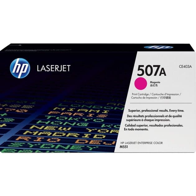 Toner magenta 507A (CE403A) – Bild 1
