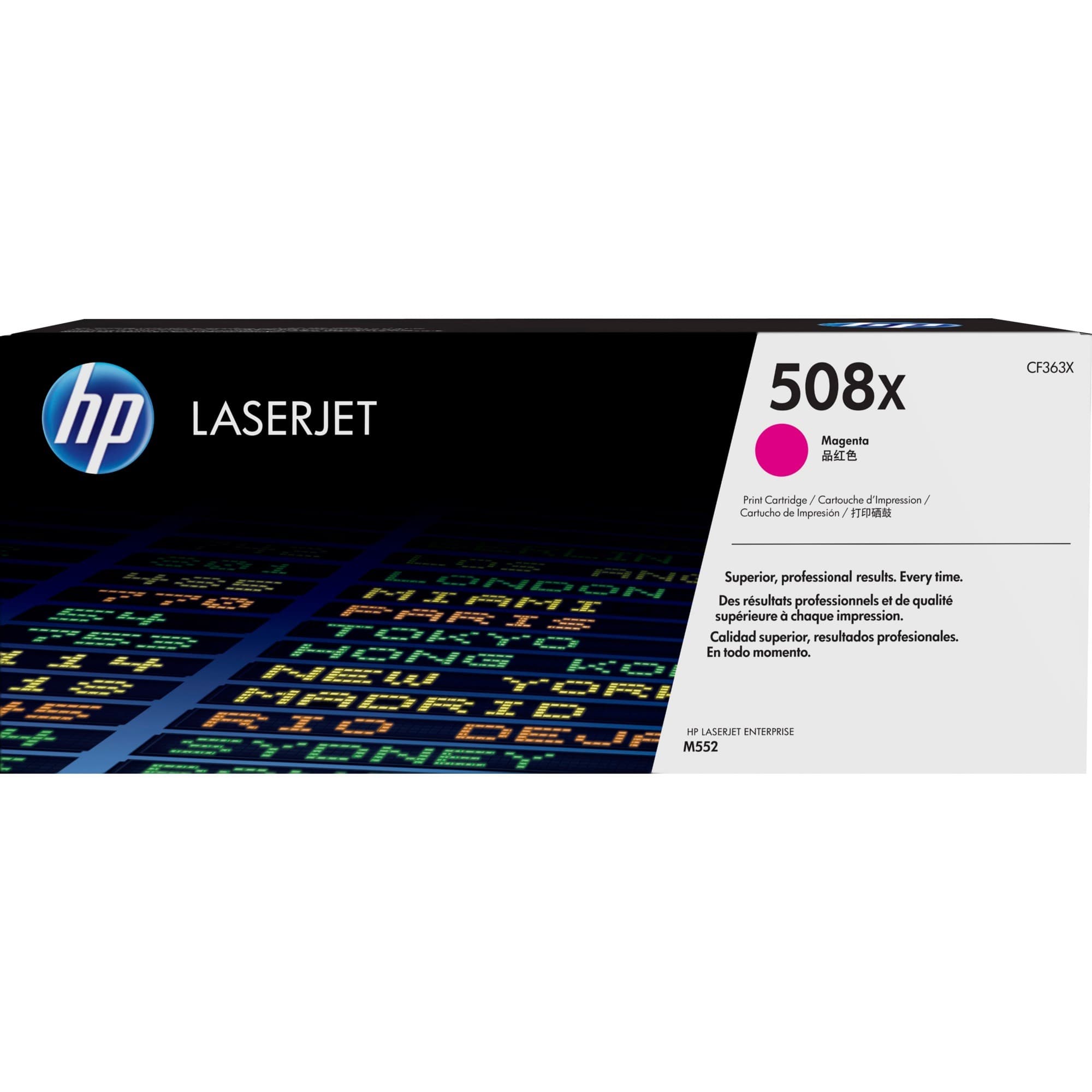 Toner magenta 508X (CF363X) – Bild 1