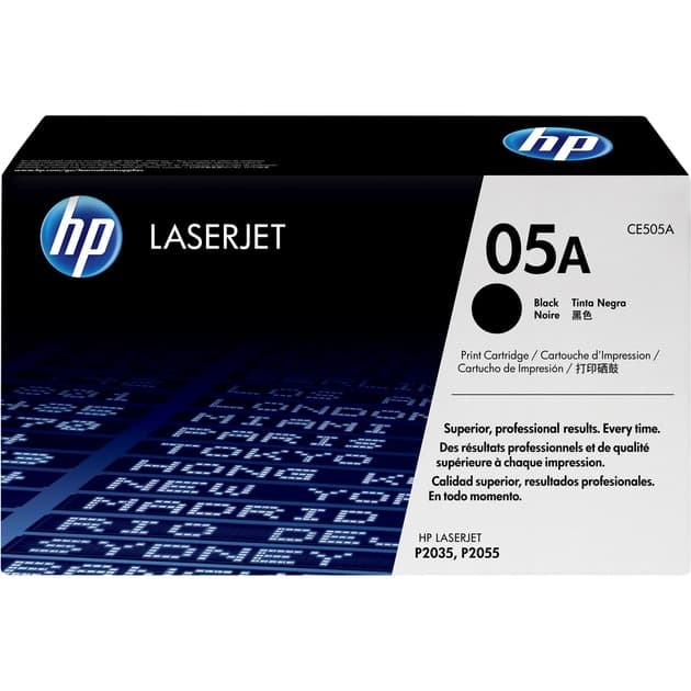 Toner schwarz 05A (CE505A) – Bild 1