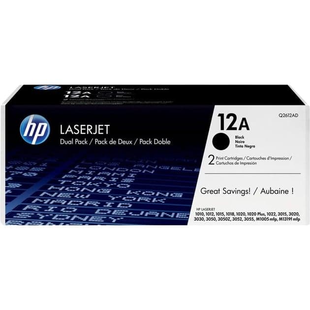 Toner schwarz 12A (Q2612AD) – Bild 1