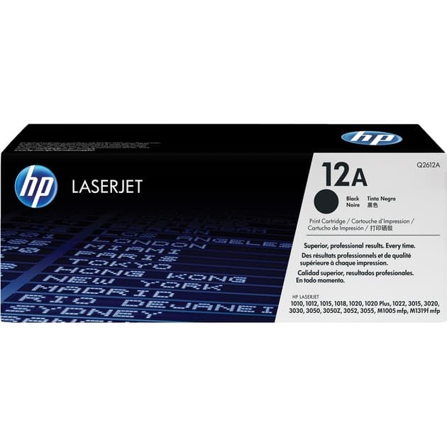 Toner schwarz 12A (Q2612A) – Bild 1