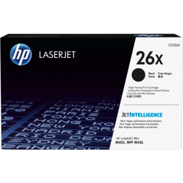 Toner schwarz 26X (CF226X) – Bild 1