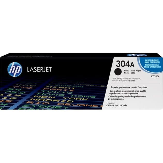 Toner schwarz 304A (CC530A) – Bild 1
