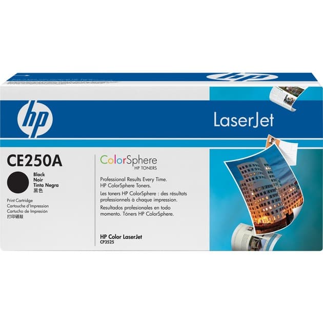 Toner schwarz 504A (CE250A) – Bild 1
