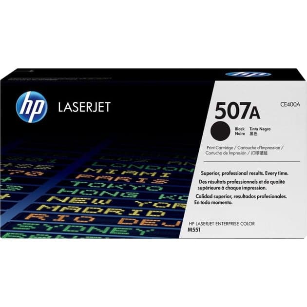 Toner schwarz 507A (CE400A) – Bild 1