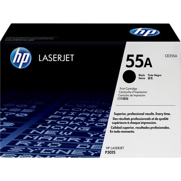 Toner schwarz 55A (CE255A) – Bild 1