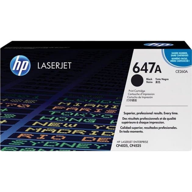 Toner schwarz 647A (CE260A) – Bild 1