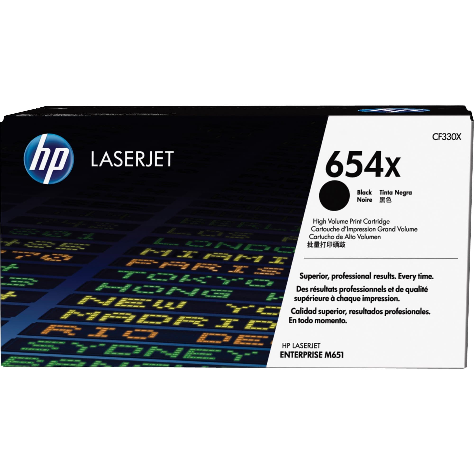 Toner schwarz 654X (CF330X) – Bild 1