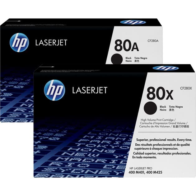 Toner schwarz 80X (CF280XD) – Bild 1