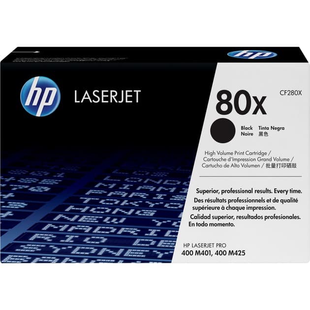 Toner schwarz 80X (CF280X) – Bild 1