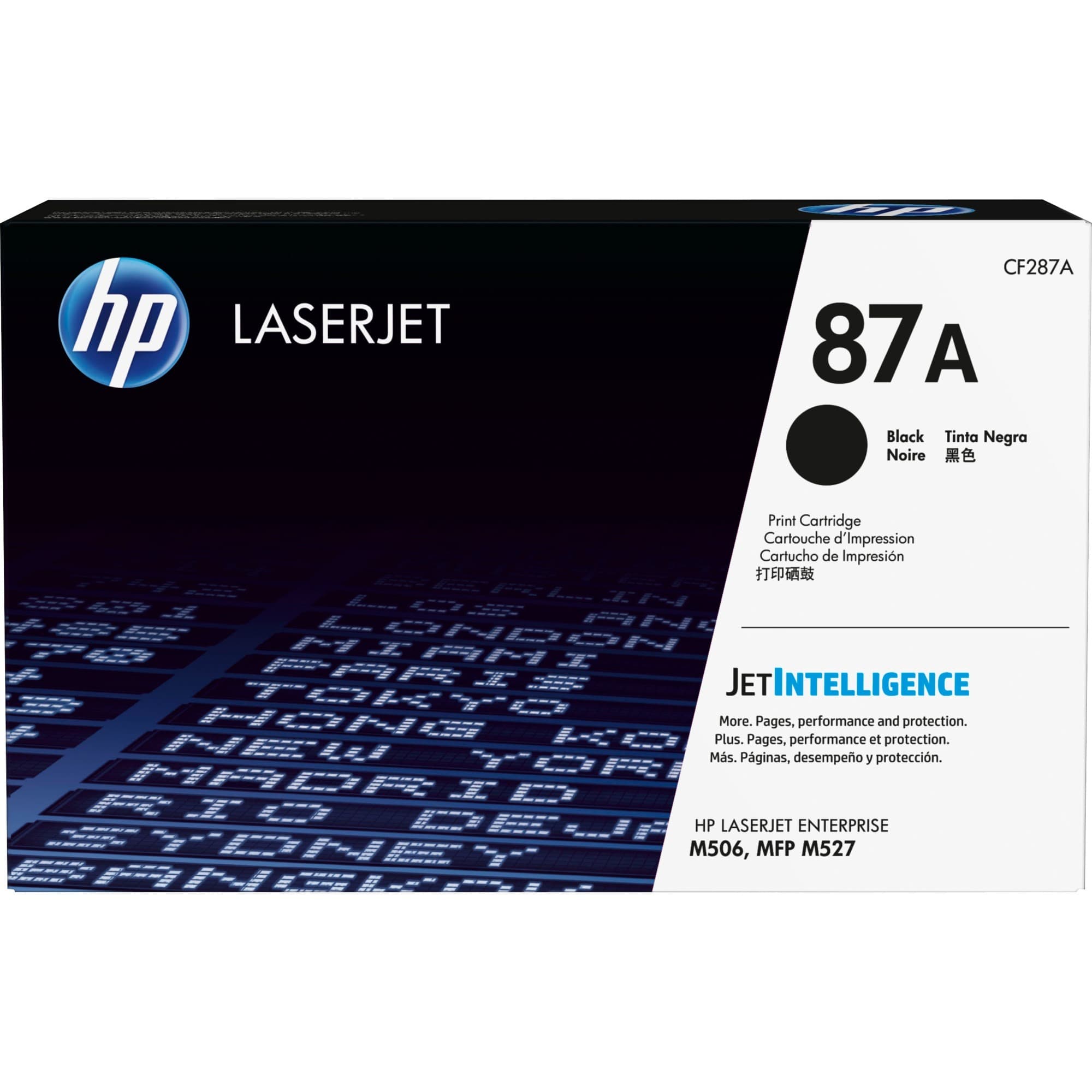 Toner schwarz 87A (CF287A) – Bild 1