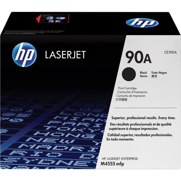 Toner schwarz 90A (CE390A) – Bild 1