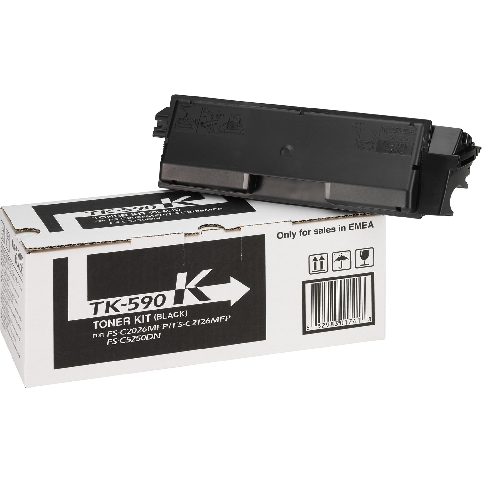 Toner schwarz TK-590K – Bild 1