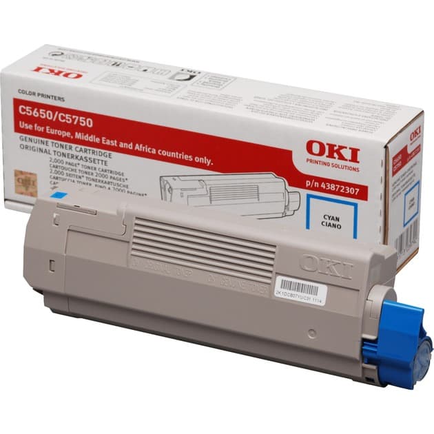 Toner Cyan 43872307 – Bild 1