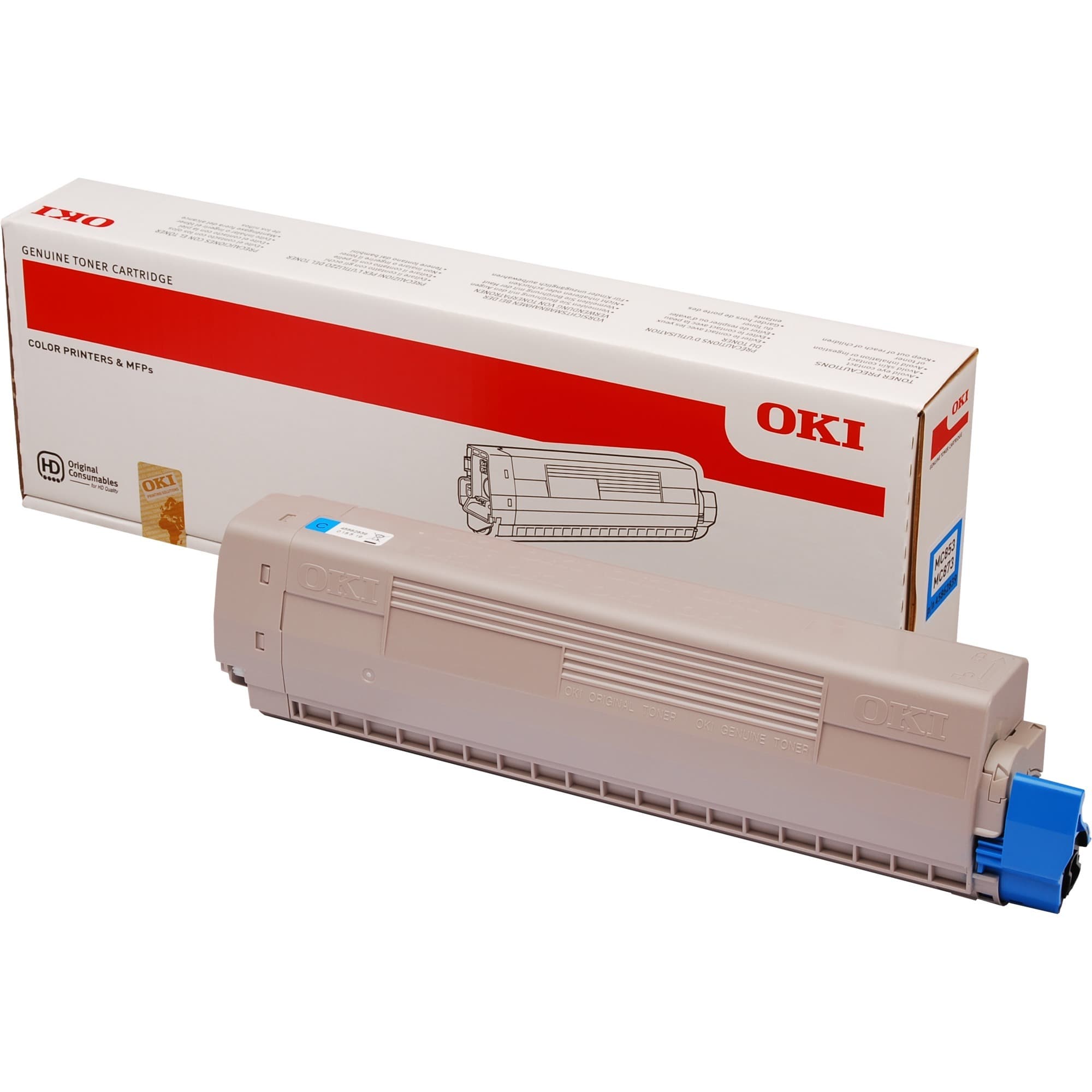 Toner cyan 45862839 – Bild 1