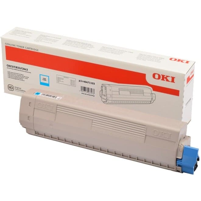 Toner cyan 46471103 – Bild 1