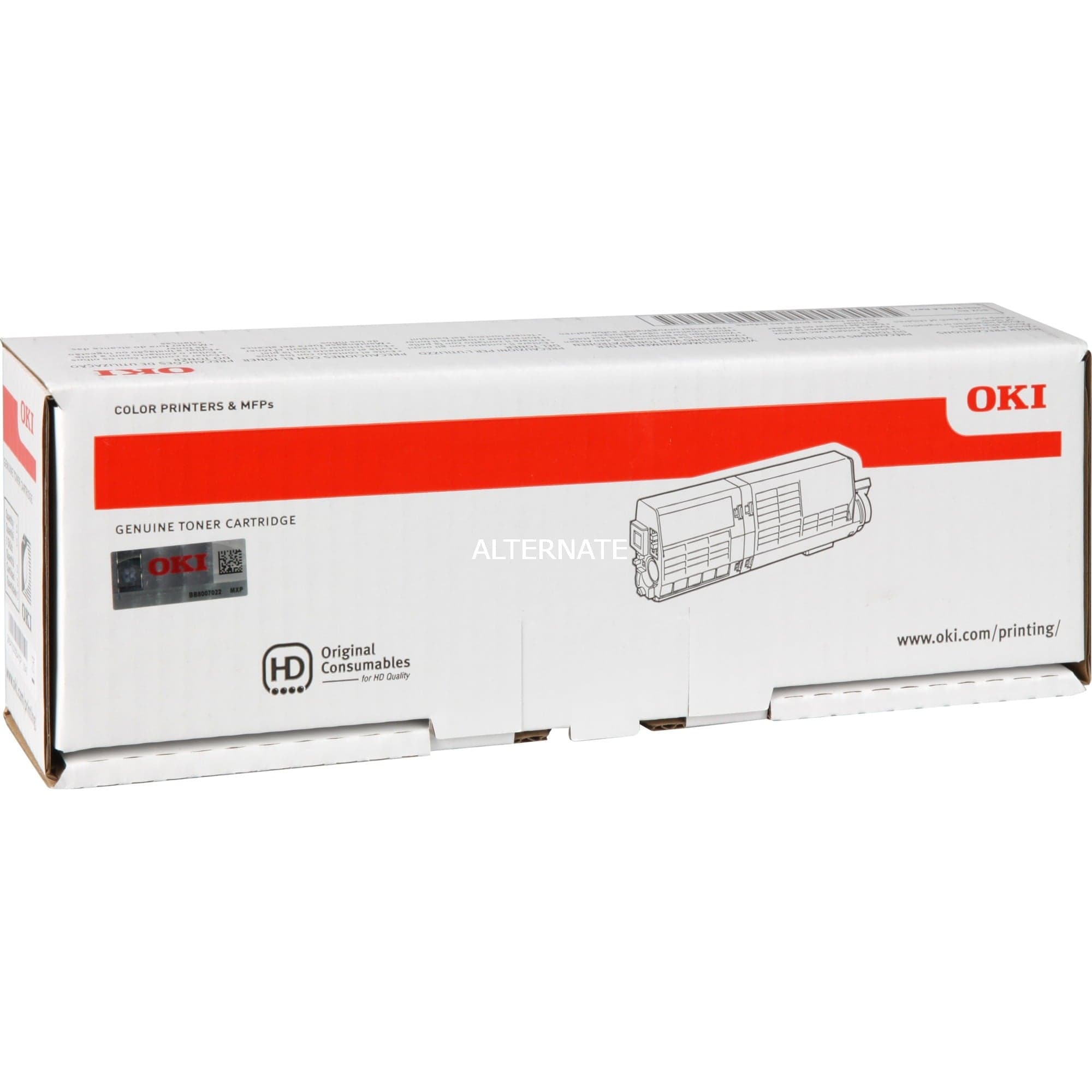 Toner cyan 46490403 – Bild 1