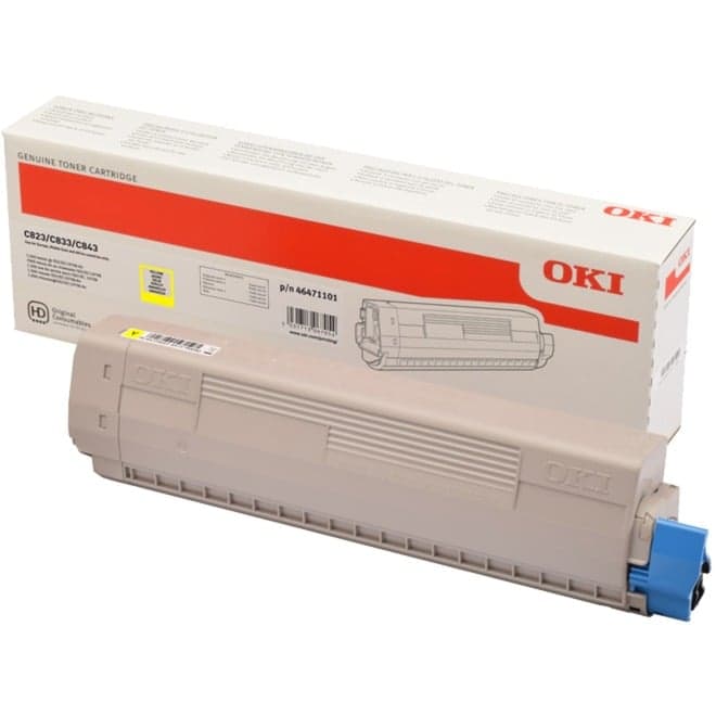 Toner gelb 46471101 – Bild 1