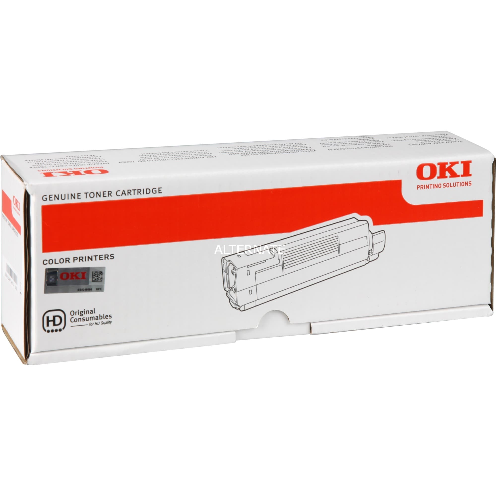 Toner gelb 46507505 – Bild 1