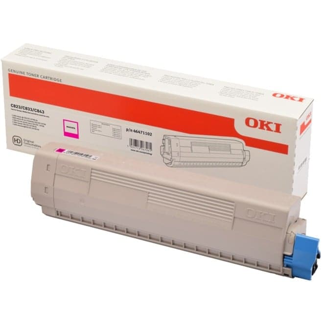 Toner magenta 46471102 – Bild 1