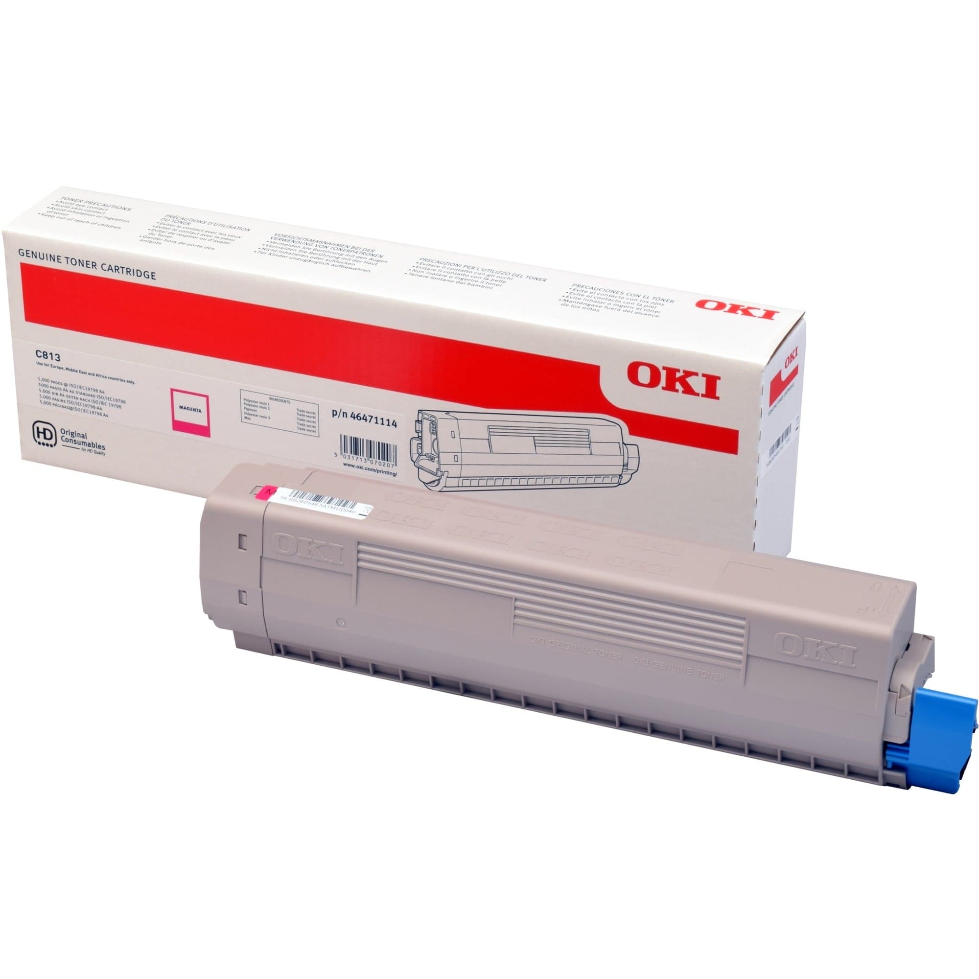 Toner magenta 46471114 – Bild 1