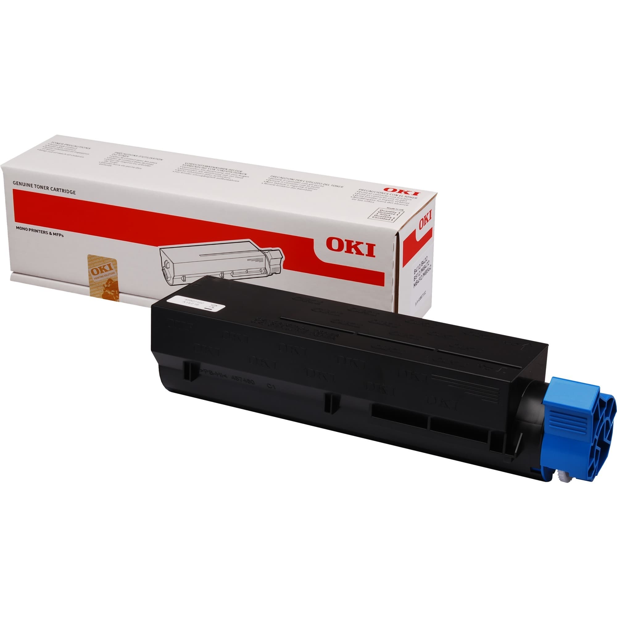 Toner schwarz 45807102