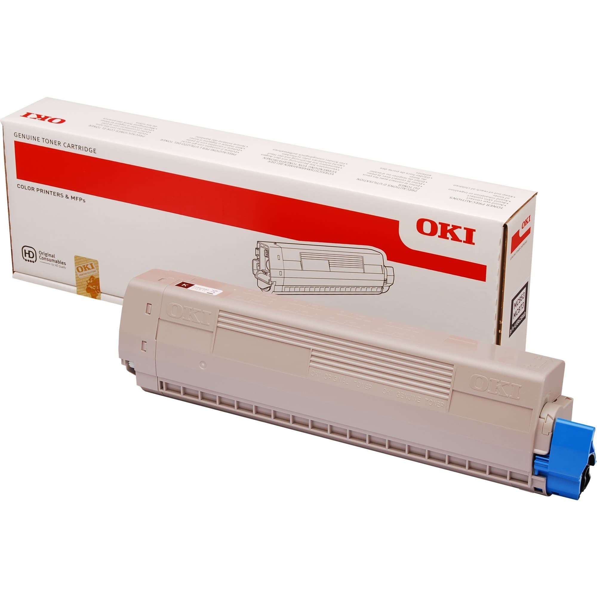 Toner schwarz 45862840 – Bild 1