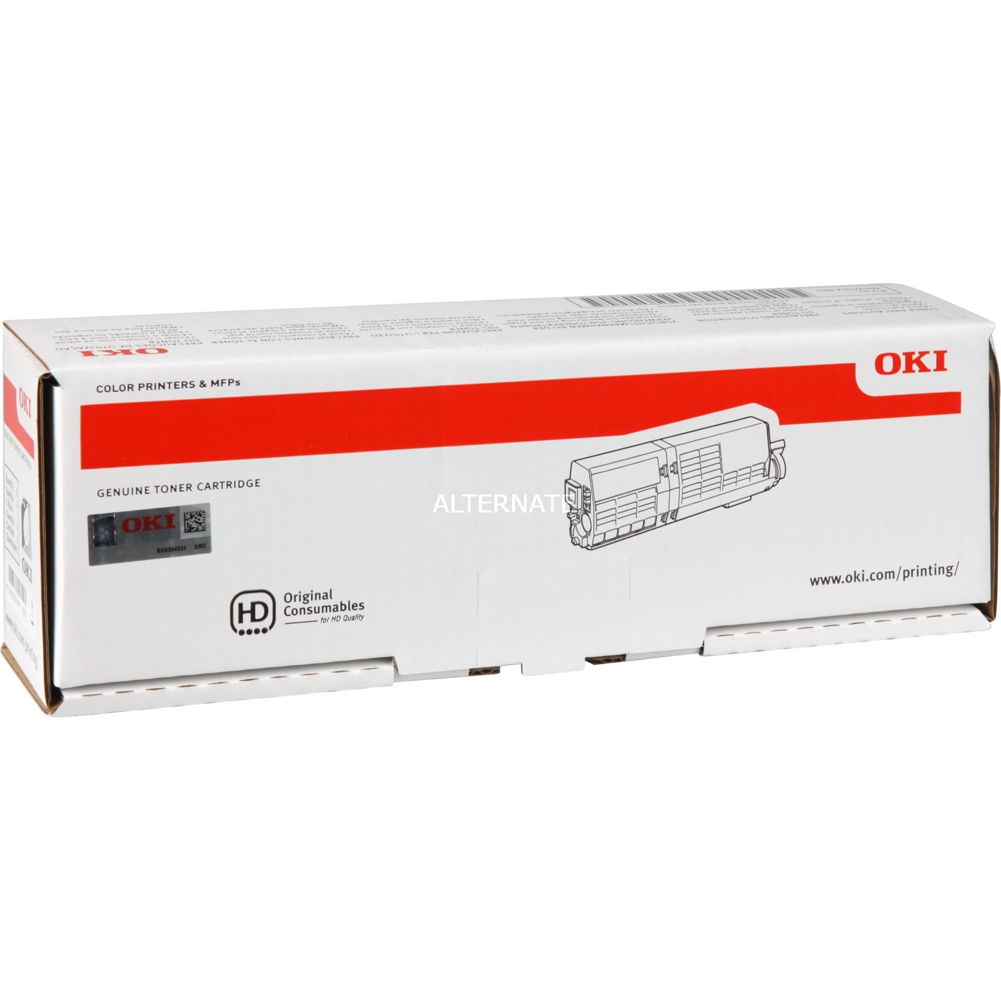 Toner schwarz 46490608 – Bild 1