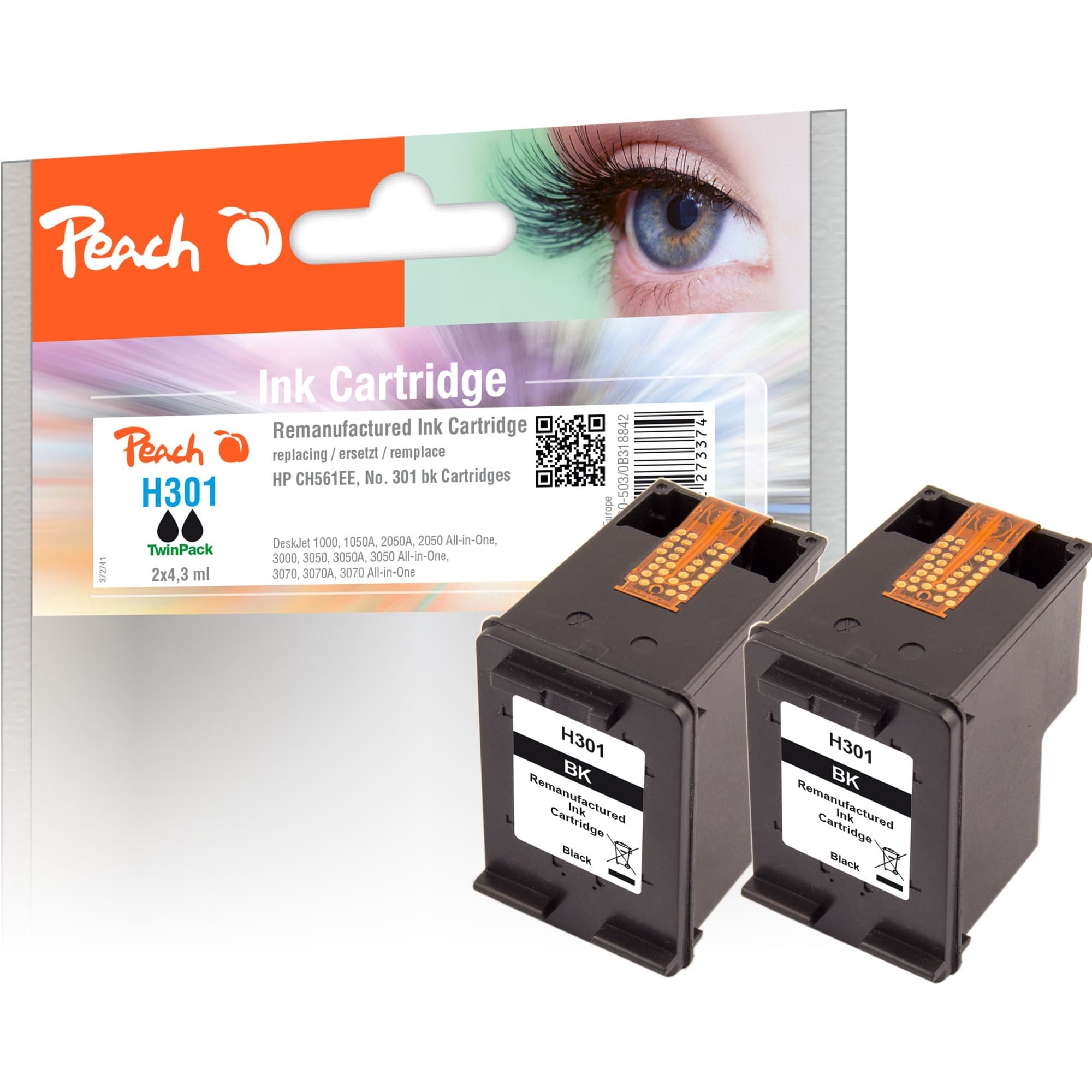 Tinte Doppelpack schwarz PI300-503 – Bild 1