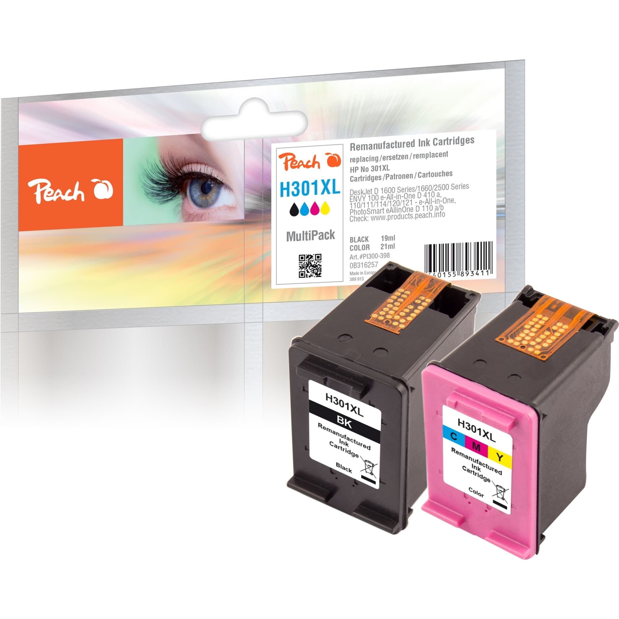 Tinte schwarz + color PI300-399 – Bild 1