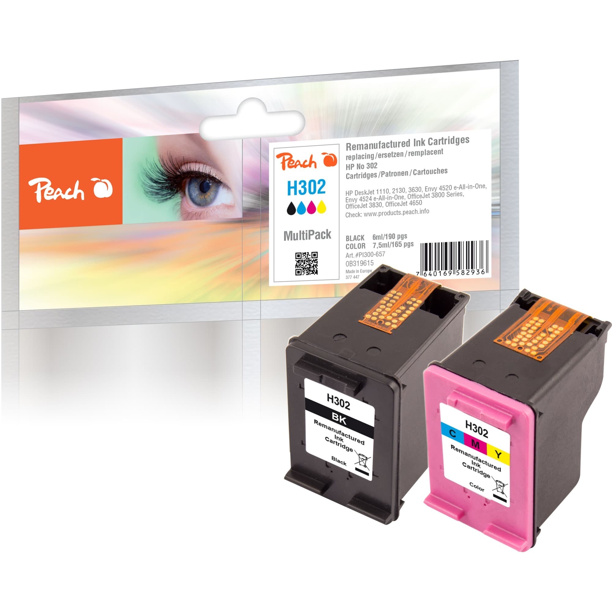 Tinte schwarz + color PI300-657 – Bild 1