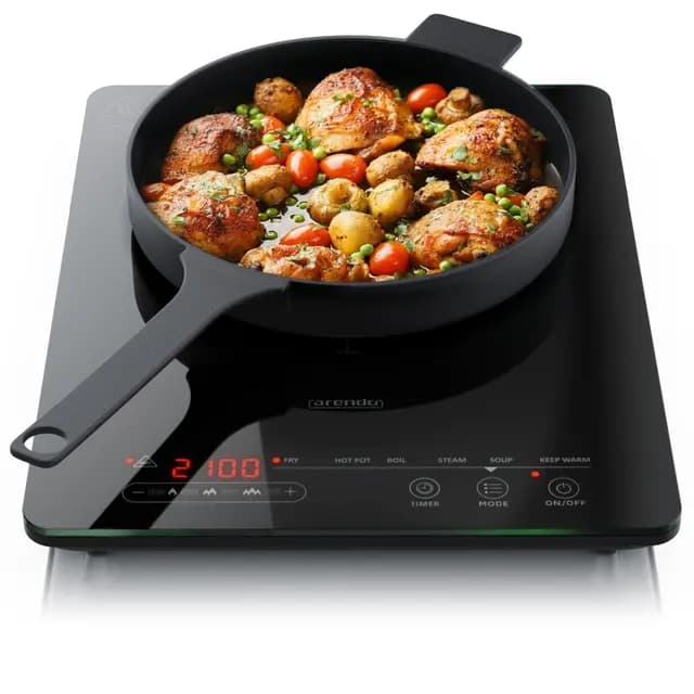 Arendo 2100W Induktionskochplatte