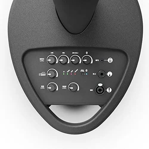 LD Systems LDMAUI5 Ultraportables Säulen PA System mit Mixer schwarz