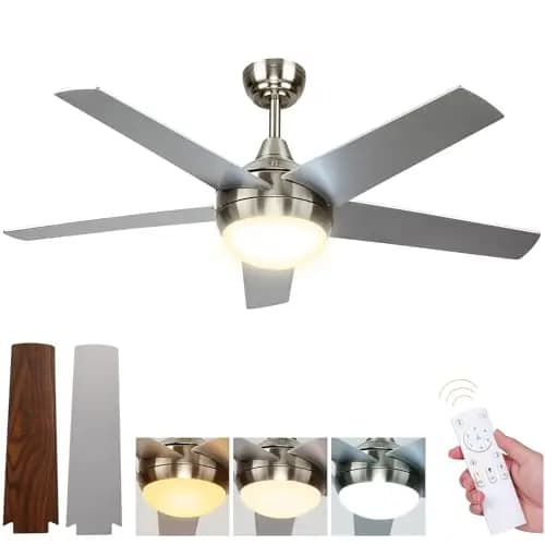 Omdekor 132cm LED Deckenventilator