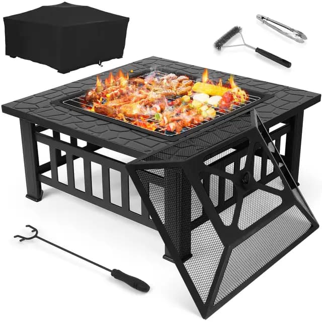 TLSUNNY 81cm Feuerkorb