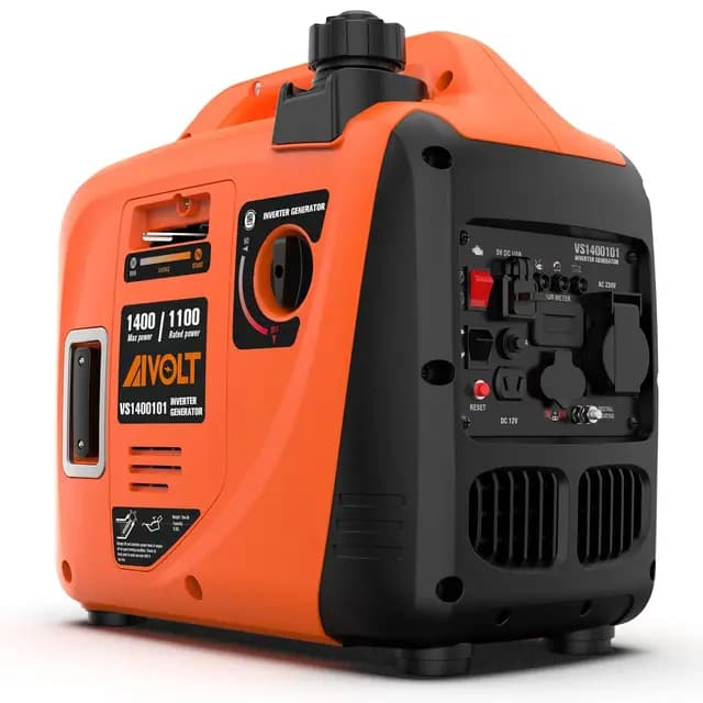 AIVOLT 1400W Benzin-Stromerzeuger