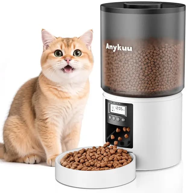 Anykuu 4L Automatischer Futterspender