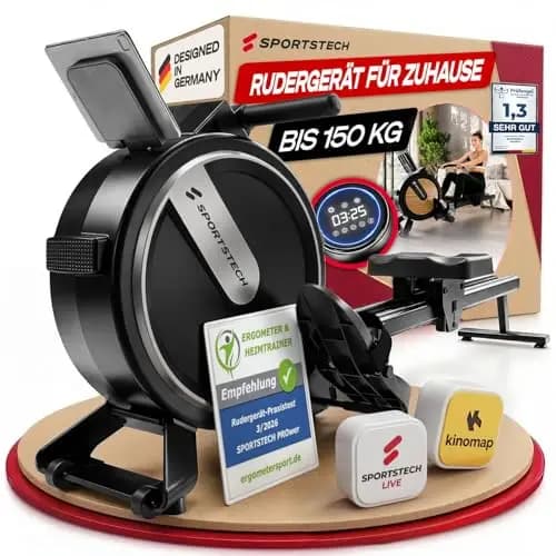 Sportstech PROwer Magnetisches Rudergerät