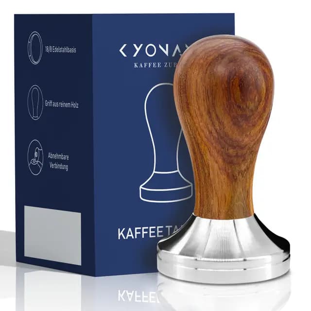 KYONANO 51mm Edelstahl Espresso Tamper
